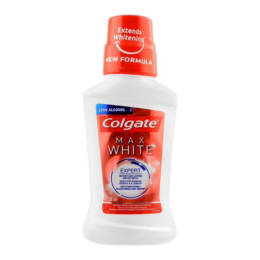 COLGATE MOUTH WASH MAX WHITE 500 ML BASIC