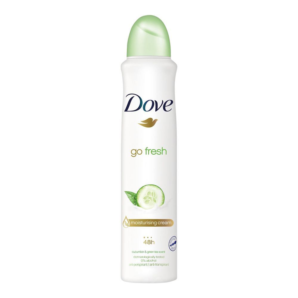 DOVE DEODORANT GO FRESH CUCUMBER 250 ML BASIC