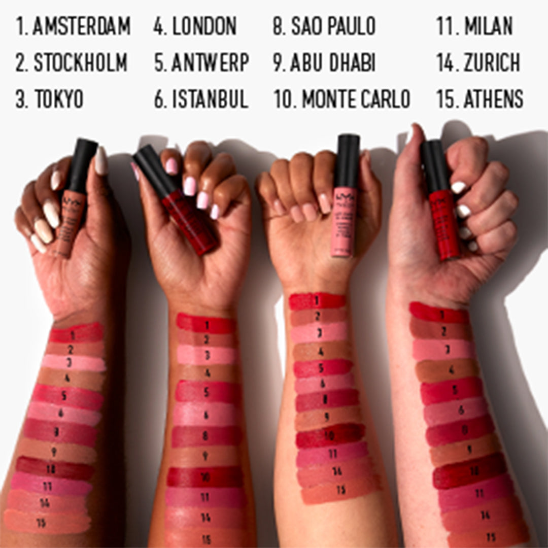 NYX ABU DHABI SOFT MATTE LIP CREAM 8 ML