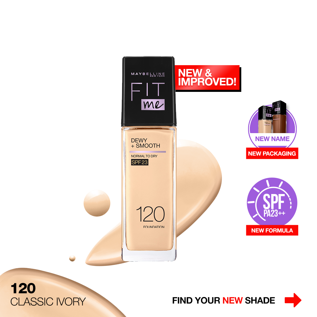 MAYBELLINE PRIMER FIT ME FOUNDATION DEWY PUMP SPF 110 30ML