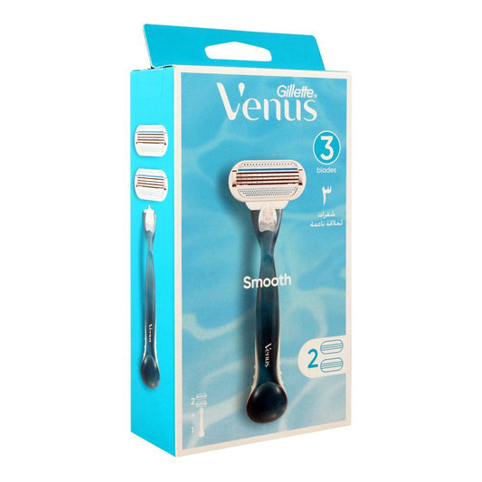 GILLETTE VENUS SMOOTH PACK OF 2 RAZORS