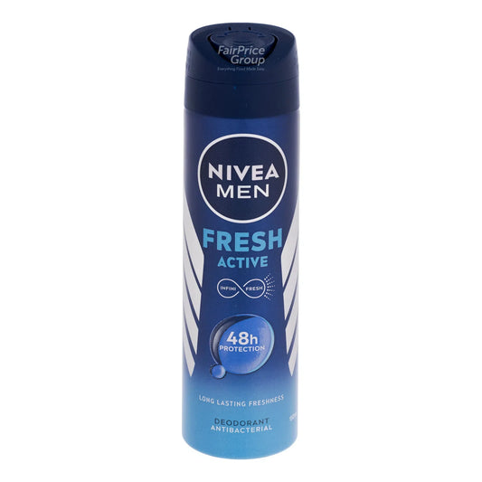 NIVEA DEODORANT FOR MEN FRESH ACTIVE 150 ML