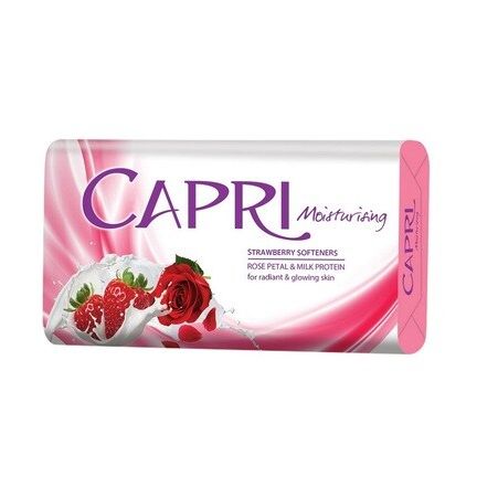 CAPRI SOAP MOIST STRAWBERRY 125 GM