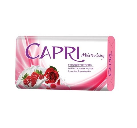 CAPRI SOAP MOIST STRAWBERRY 125 GM