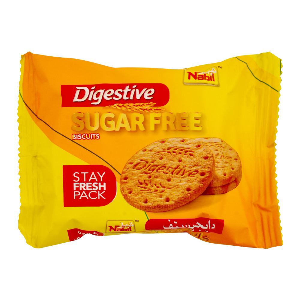 NABIL DIGESTIVE SUGAR FREE BISCUITS 42 GM