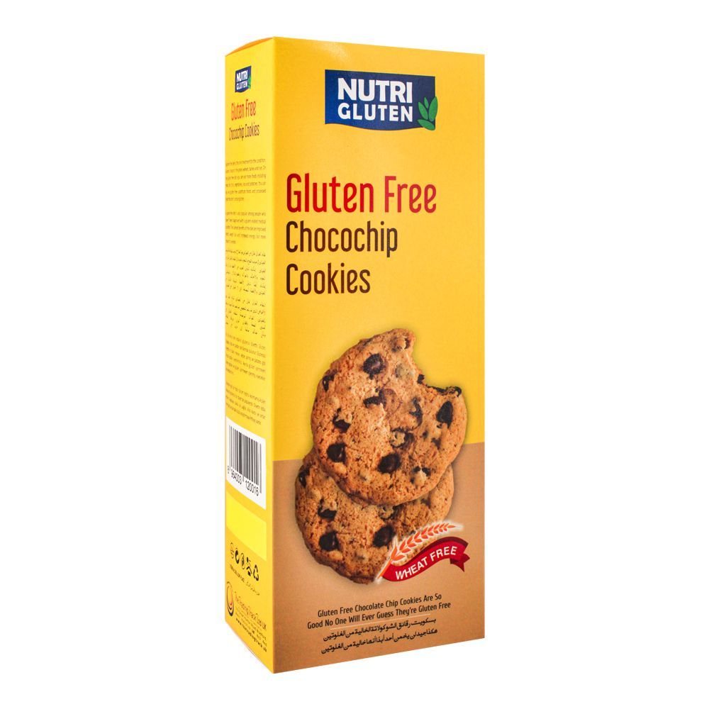 NUTRI GLUTEN FREE CHOCOLATE CHIP COOKIES 100GM