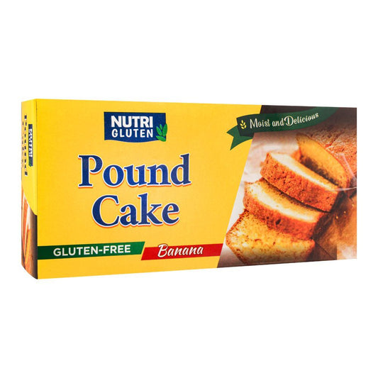 NUTRI GLUTEN FREE POUND CAKE BANANA 200GM