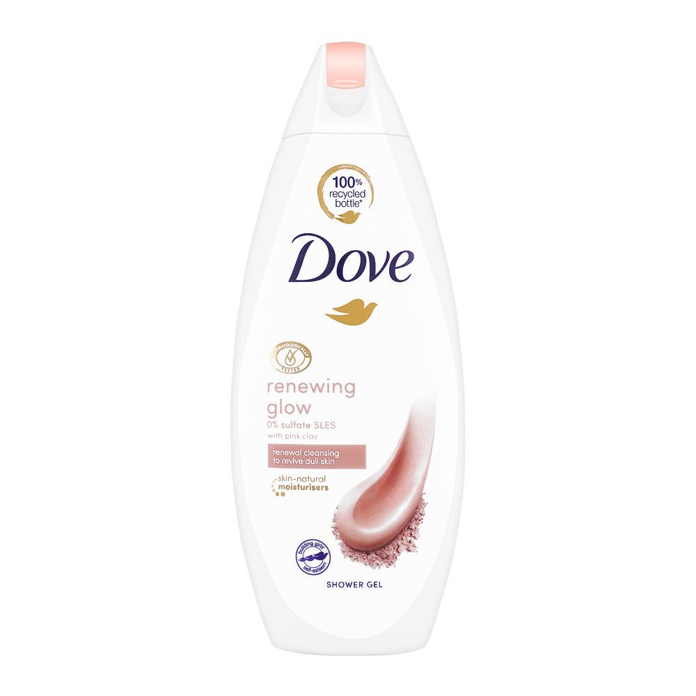 DOVE SHOWER GEL RENEWING GLOW PINK CLAY 250 ML