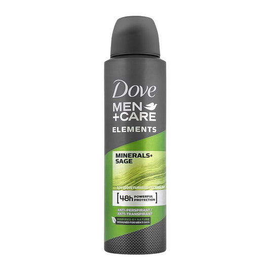 DOVE DEODORANT MEN CARE ELEMENTS MINERALS SAGE 48H 150 ML