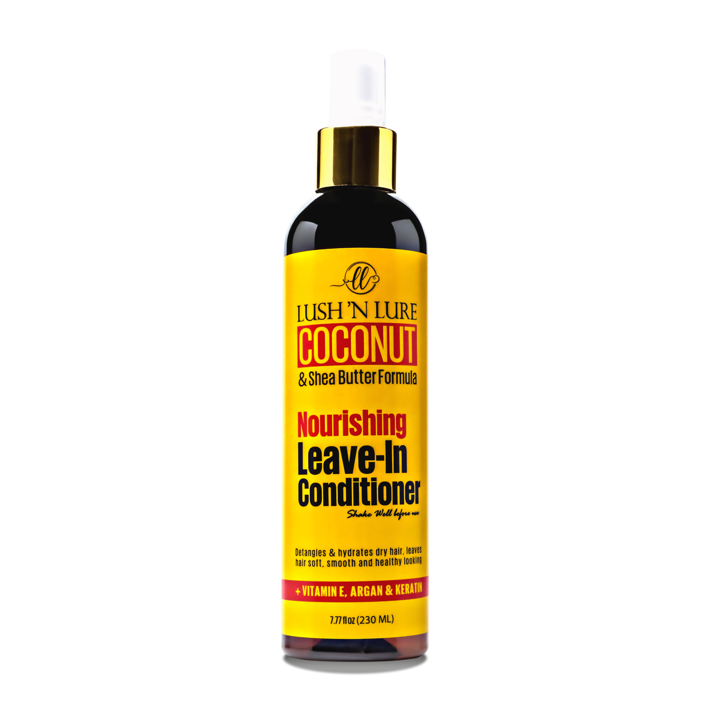 LUSH N LURE COCONUT NOURISHING LEAVE IN CONDITIONER 230ML