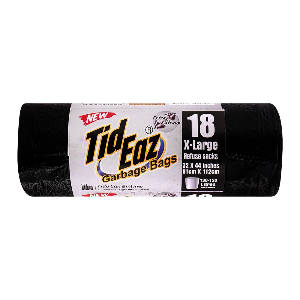 TID EAZ GARBAGE BAGS NO.18 X LARGE 32X44