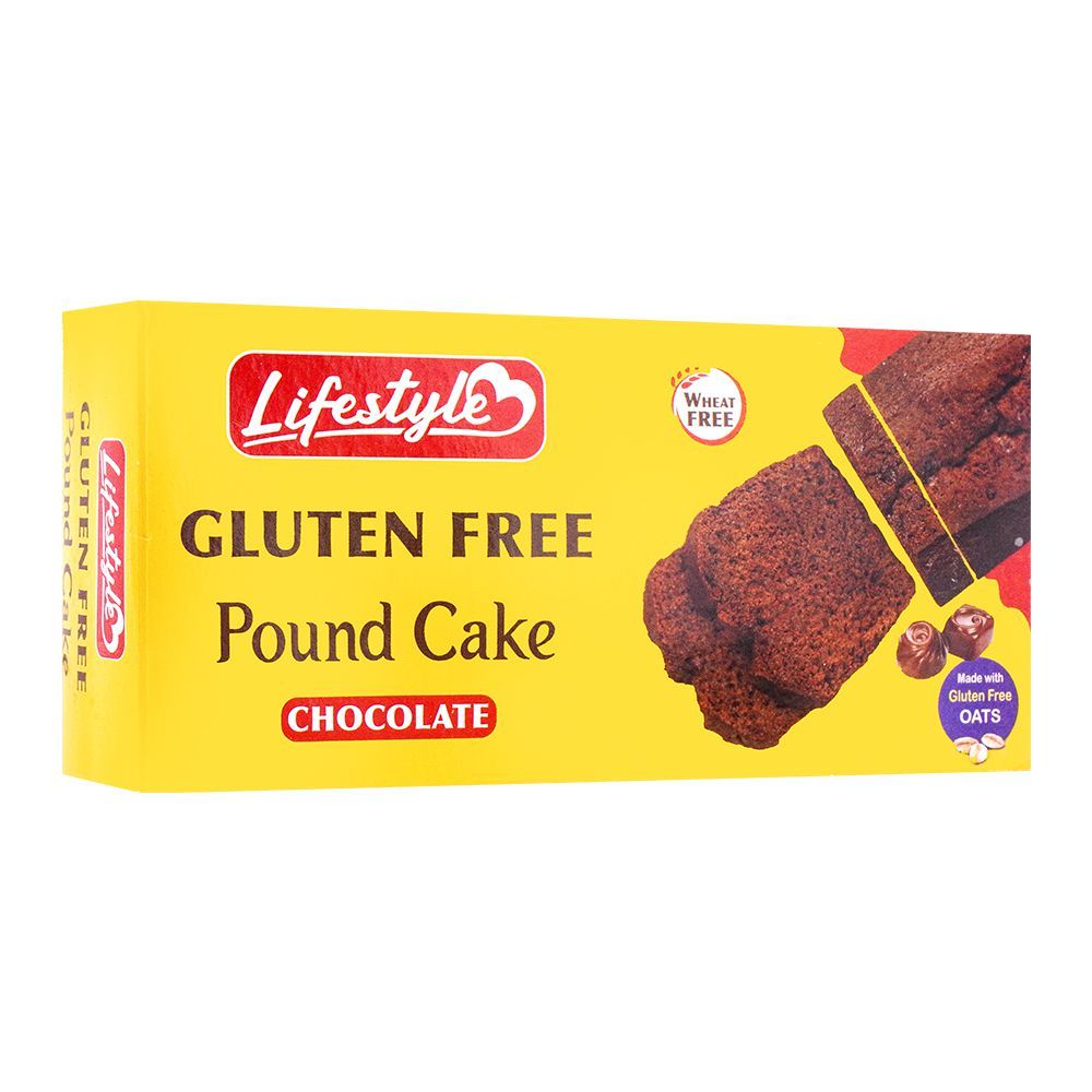 LIFESTYLE GLUTEN FREE CHOCOLATE POUND CAKE 200 GM