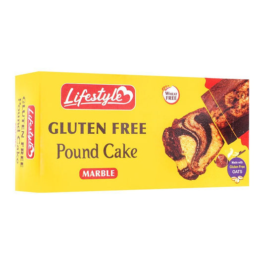 LIFESTYLE GLUTEN FREE MARBLE POUND CAKE 200 GM