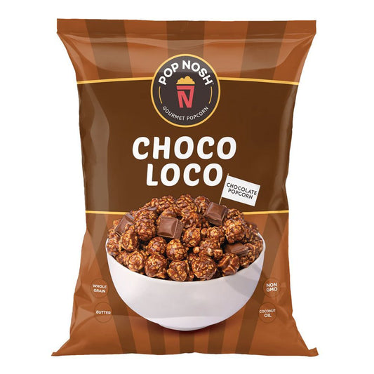 POPNOSH CHOCO LOCO CHOCOLATE POPCORN 60GM