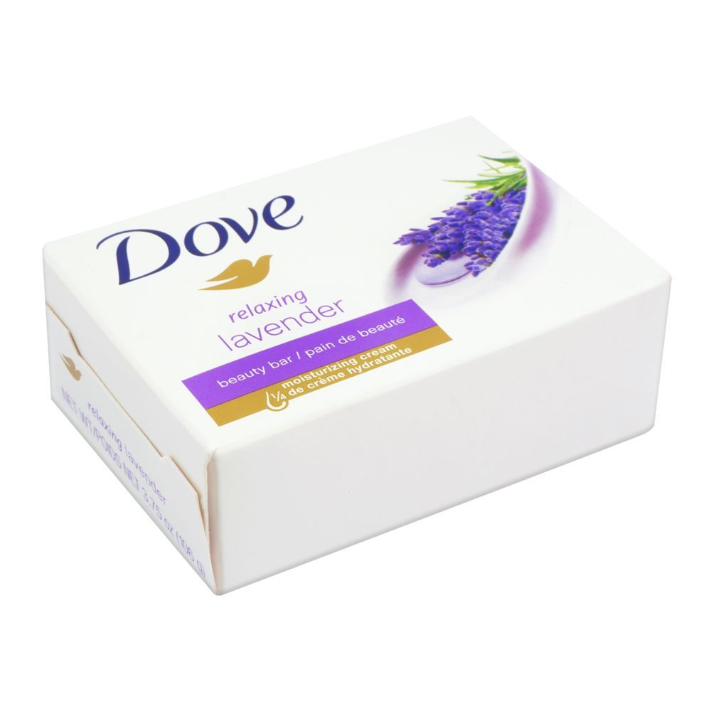 DOVE SOAP RELAXING LAVENDER BAR 106 GM