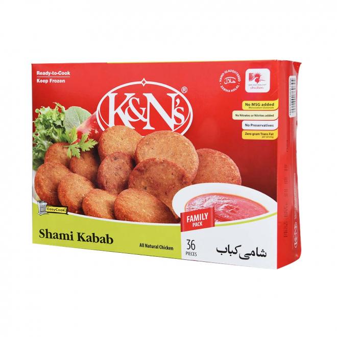 K AND N SHAMI KABAB FAMILY PACK 1.296 PC