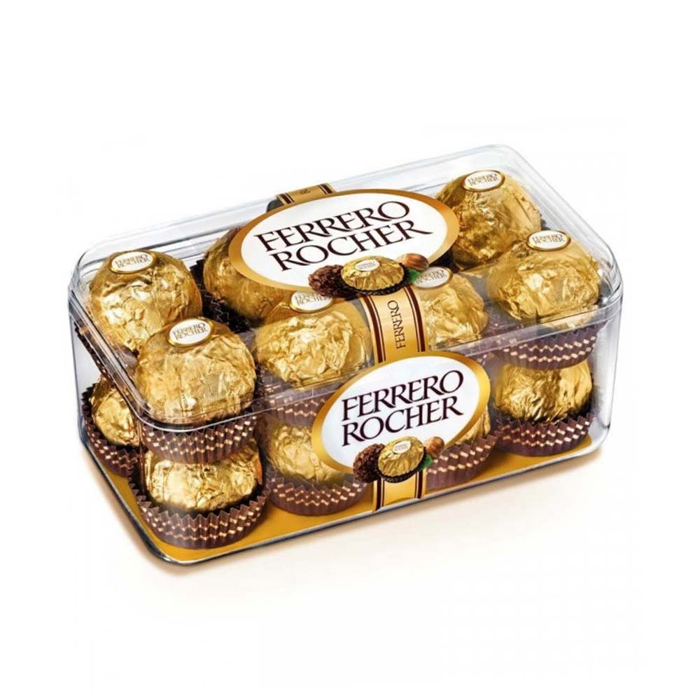 FERRERO ROCHER CHOCOLATE THE GOLDEN EXPERIENCE 200 GM 16 pieces