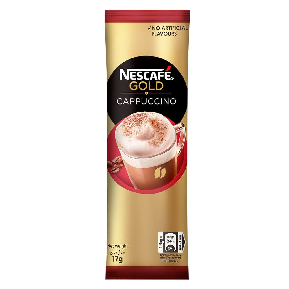 NESCAFE GOLD COFFEE CAPPUCCINO 8PC 124 GM