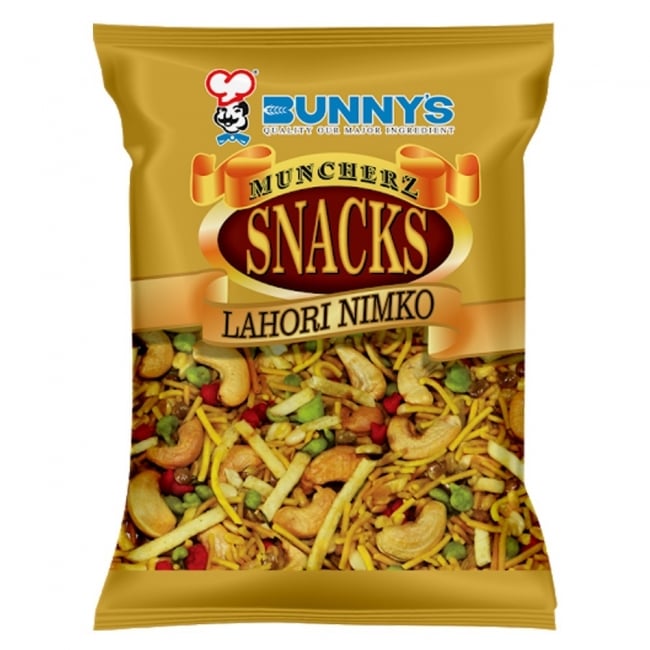 BUNNYS MUNCHERZ SNACKS LAHORI NIMKO 200GM