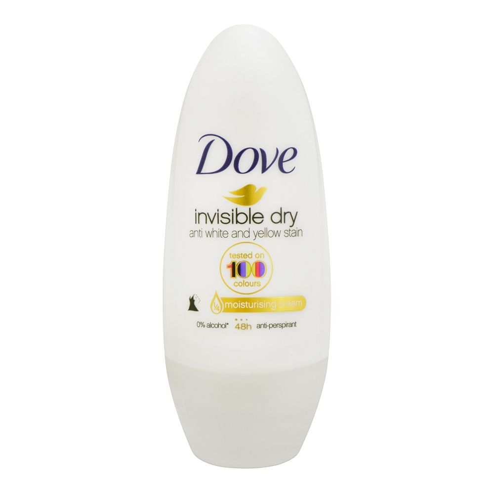 DOVE DEODORANT ROLL ON INVISIBLE DRY 48H 40 ML