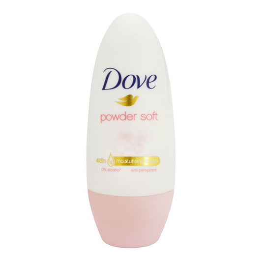 DOVE DEODORANT ROLL ON POWDER SOFT 48H 40 ML