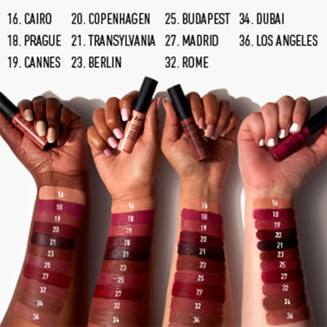 NYX SOFT MATTE LIP CREAM SMLC 10 MONTE CARLO PC