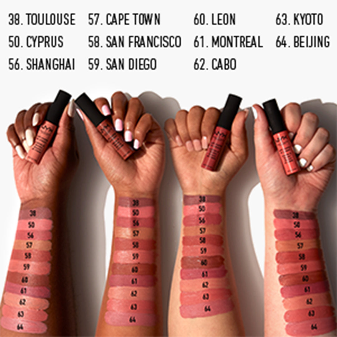 NYX SOFT MATTE LIP CREAM SMLC 10 MONTE CARLO PC