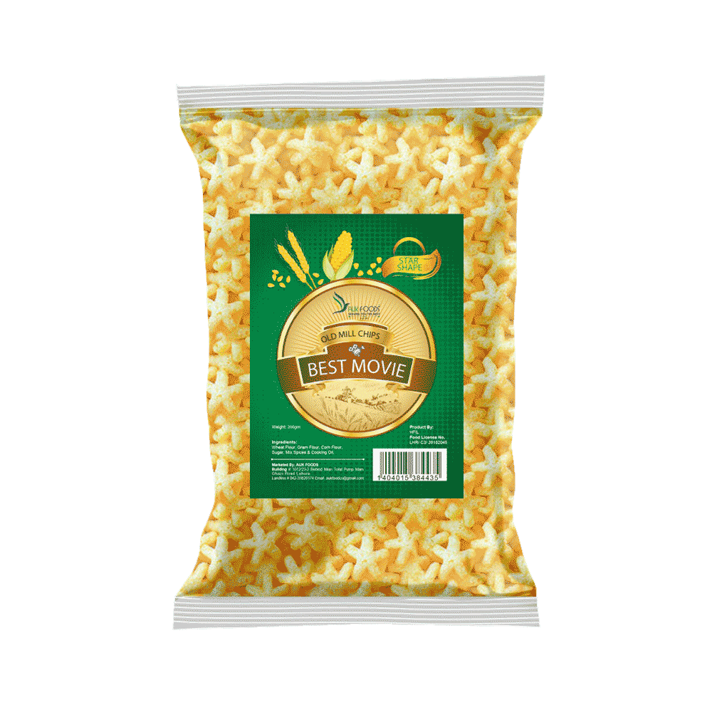 MIMI CHIPS 200GM-STAR SHAPE