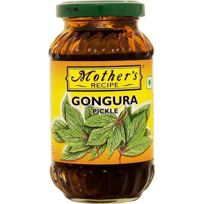 Mother's Recipe Gongura with Garlic Pickle