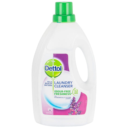 DETTOL LAUNDARY CLEANSER LAVENDER ODOUR FREE 1.5 LTR