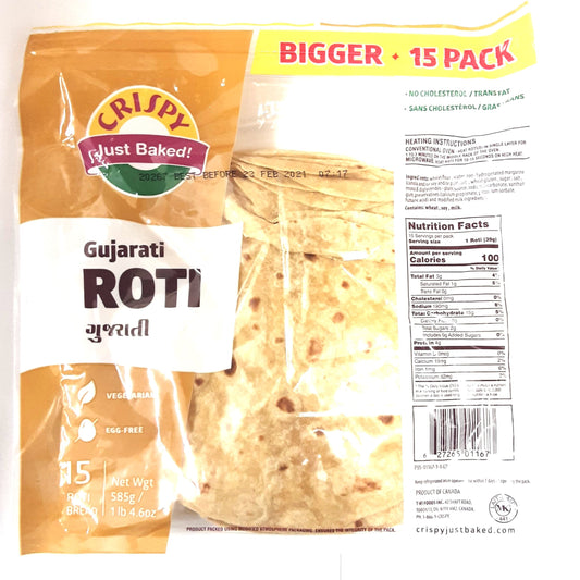 Crispy Roti Gujarati 15pcs PM