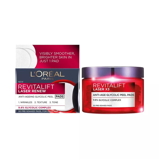 LOREAL PADS REVITALIFT LASER RENEW