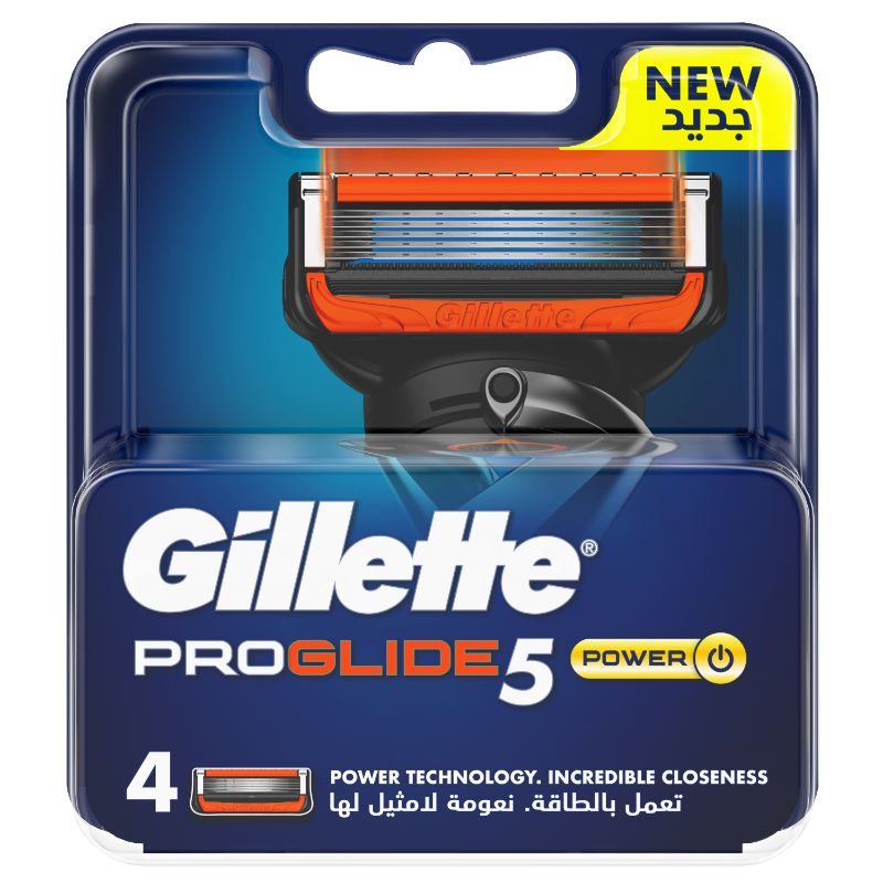 GILLETTE FUSION PROGLIDE BLADE 4 CARTS PC