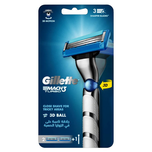 GILLETTE MACH 3 TURBO RAZER+