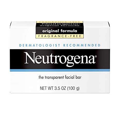 NEUTROGENA SOAP TRANSPARENT FACIAL FRAGRANCE FREE 100 GM