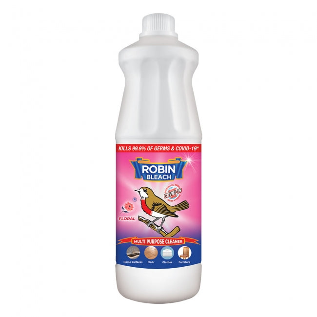 ROBIN BLEACH LIQUID FLORAL 1 LTR