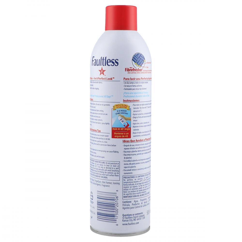 FAULTLESS STARCH SPRAY REGULAR ORIGINAL FRESH SCENT 567 GM