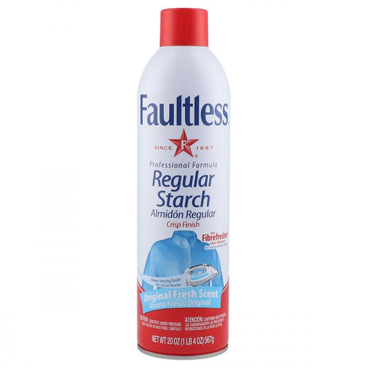 FAULTLESS STARCH SPRAY REGULAR ORIGINAL FRESH SCENT 567 GM