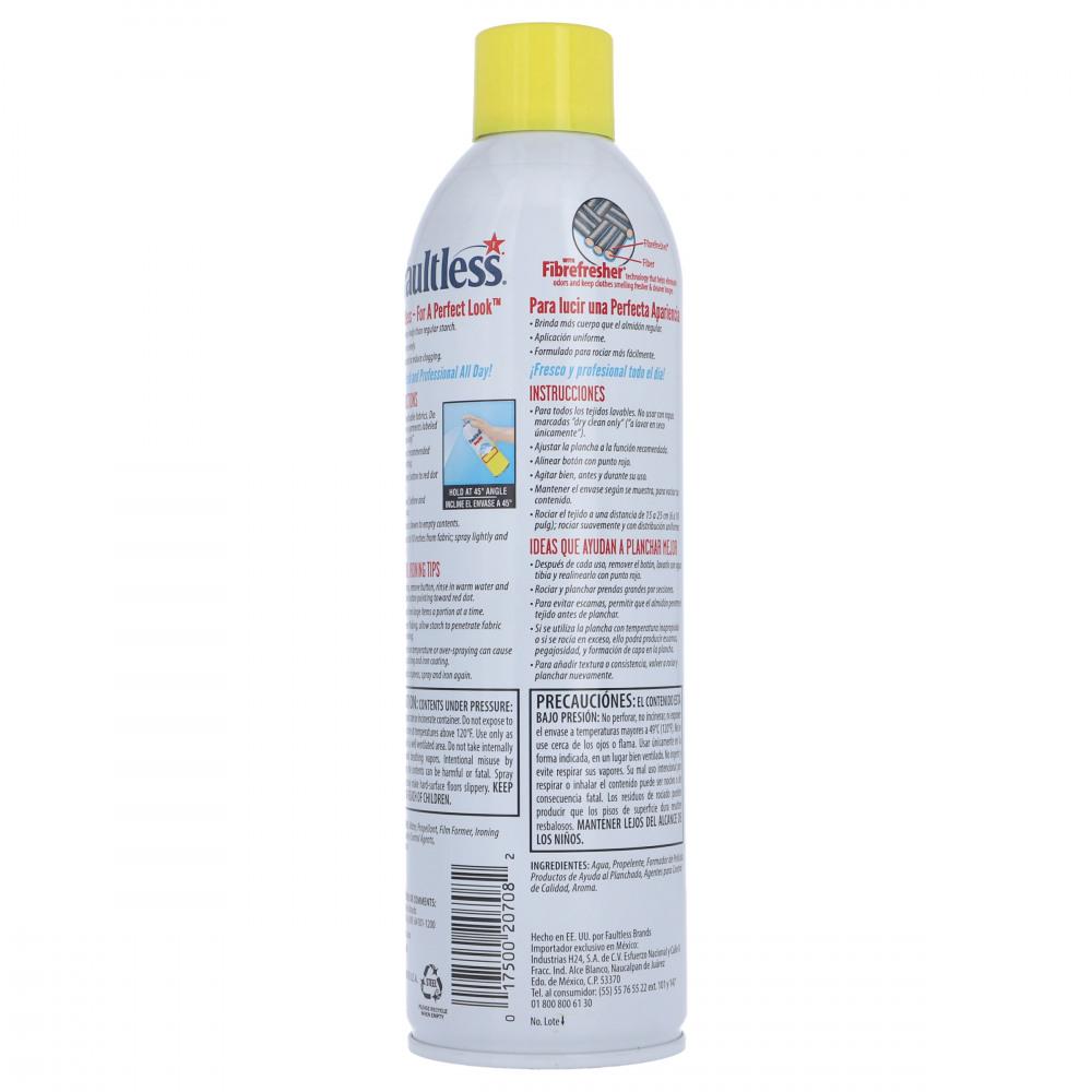 FAULTLESS STARCH SPRAY HEAVY HOLD FINISH LEMON 567 GM