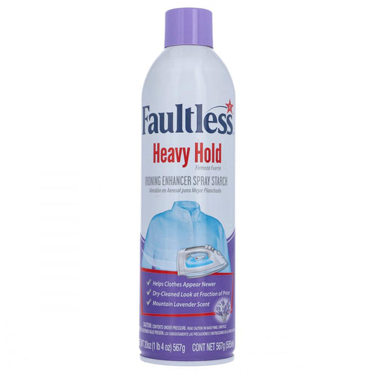 FAULTLESS STARCH SPRAY HEAVY HOLD FINISH LAVENDER 567 GM