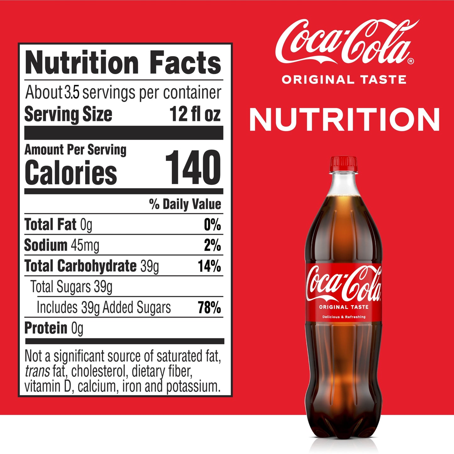 Coca-Cola Soda Pop, 1.25 Liter Bottle