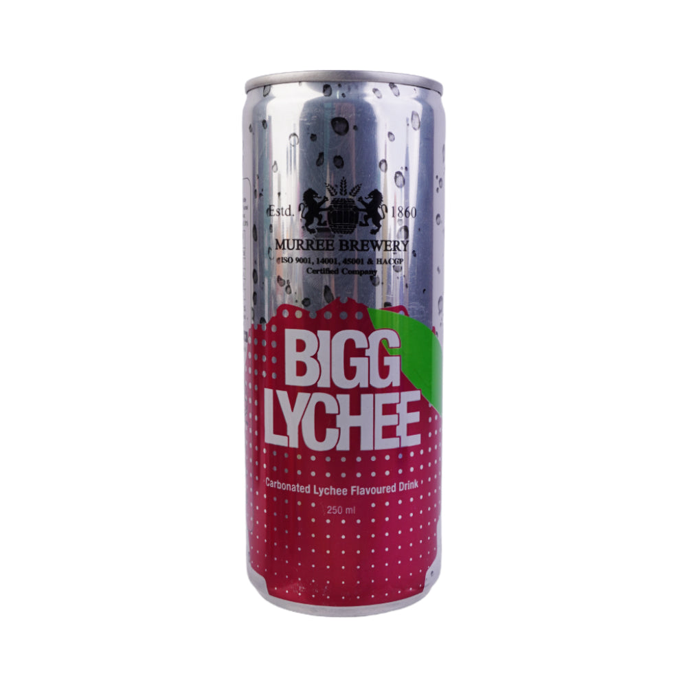 MURREE BREWERY DRINK BIGG LYCHEE TIN 250 ML