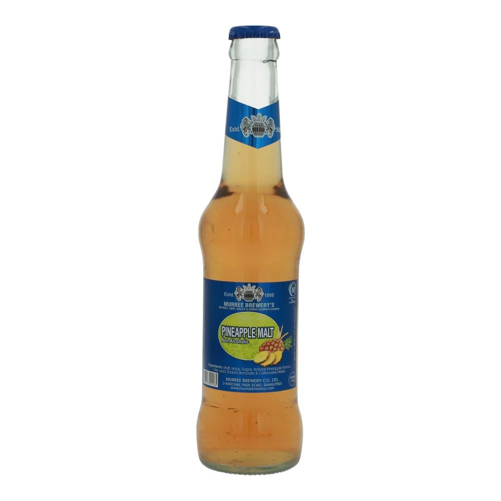 MURREE BEWERY PINEAPPLE MALT NON ALCOHOLIC 300ML-CARTON