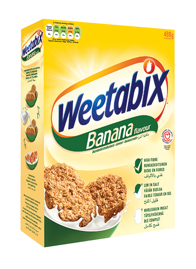 WEETABIX CEREAL BANANA FLAVOUR 24S 488 GM