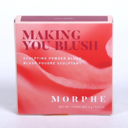 MORPHE MAKING YOU BLUSH SCULPTING POWDER BLUSH (JUICY SECRET