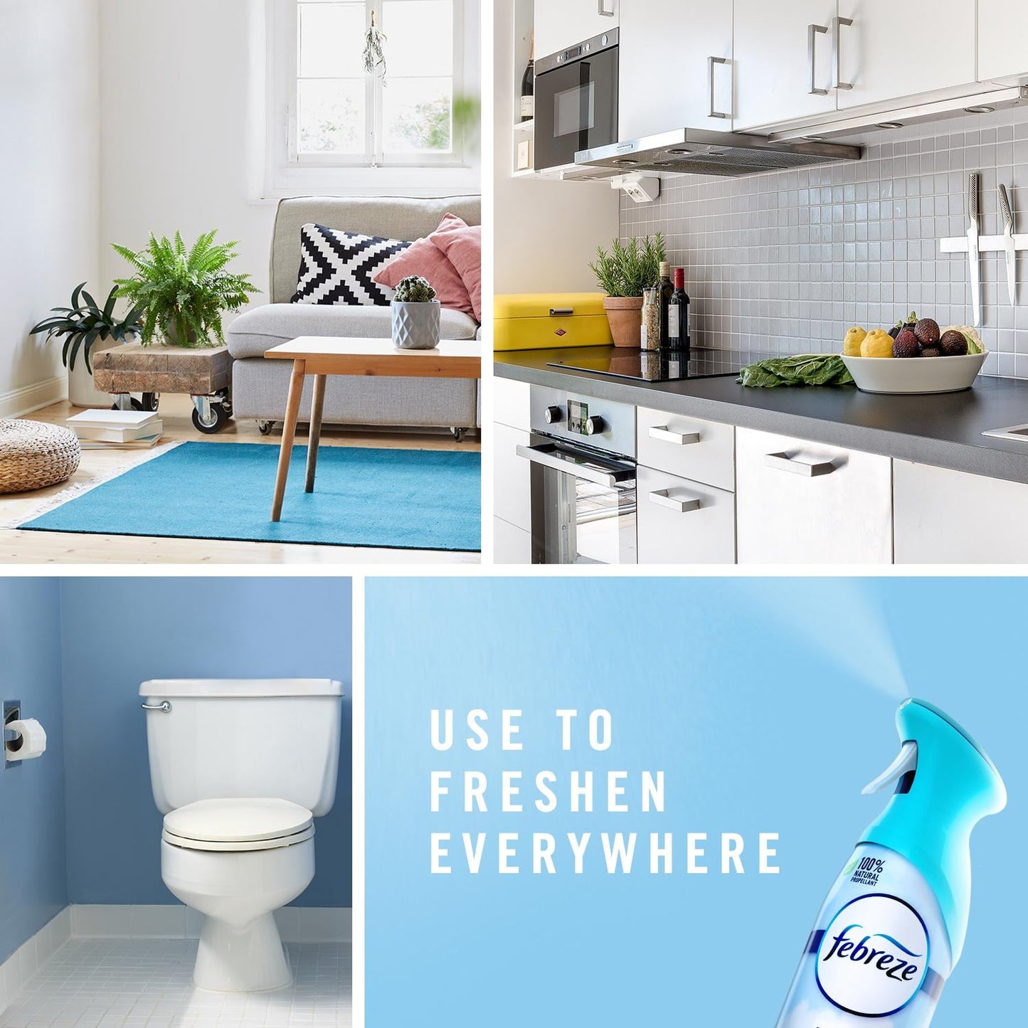 Febreze Air Mist Sooth & Restore Air Freshener, Whipped Warm Sugar, 8.80 oz Aerosol Can