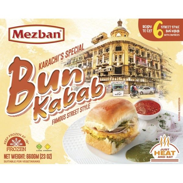 Mezban Bun Kabab (With Daal Shami & Chutnie)