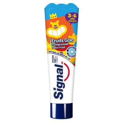 SIGNAL KIDS TOOTH PASTE FRUITS GOLO 3-6 ANS 50 ML