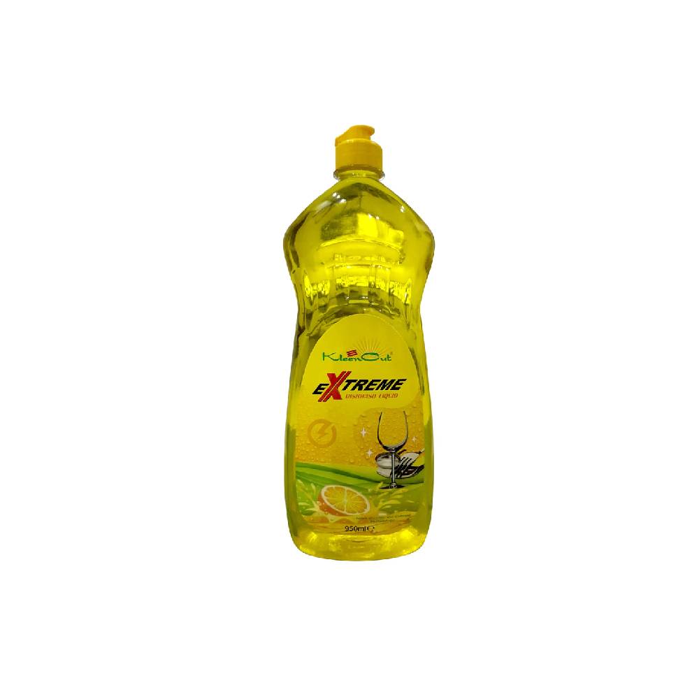 KLEEN OUT EXTREME LEMON DISHWASH LIQUID 950 ML