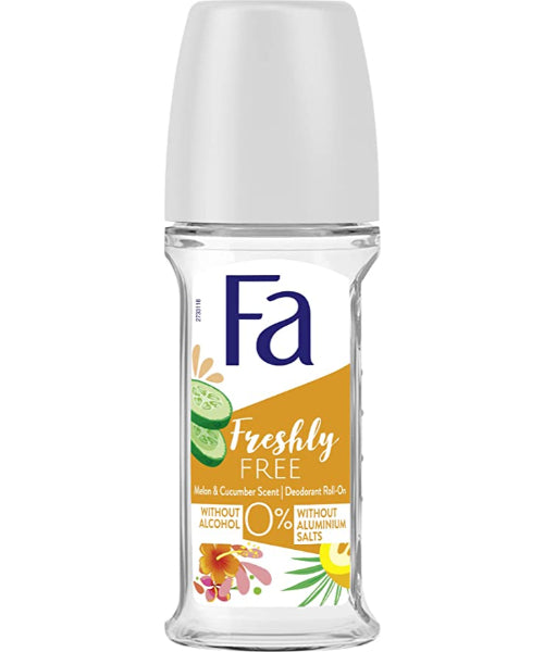 FA DEO ROLL ON FRESHLY FREE CUCUMBER & MELON 50 ML